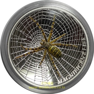 2016년 쿡아일랜드 5달러 1온스 Wasp Spider